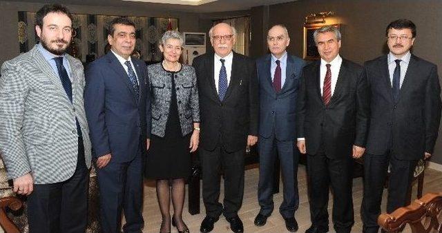 Bakan Avcı, Unesco Genel Direktörü Bokova İle Biraraya Geldi