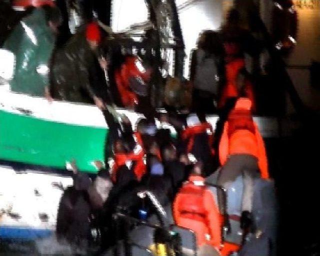 Bodrum da Şişme Botta 27 Ka&ccedil;ak Yakalandı (2) 1