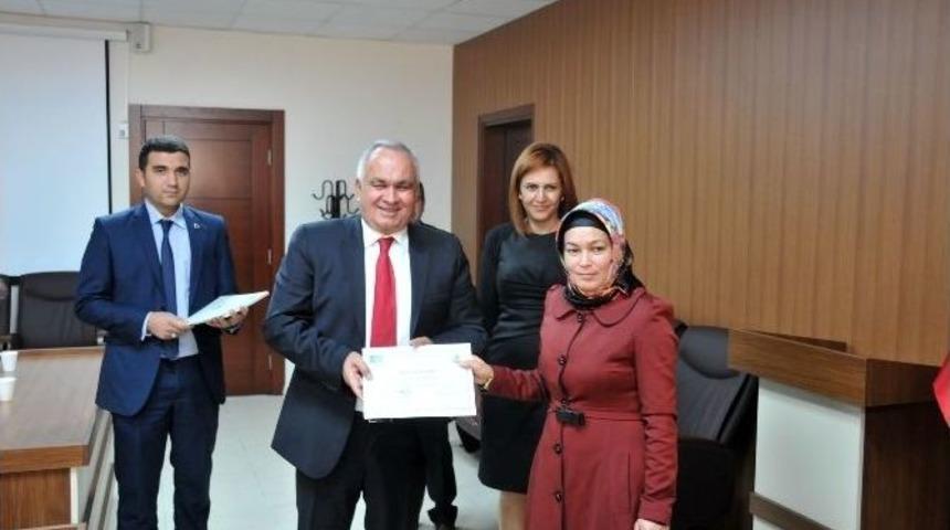 Erdemli&rsquo;de Girişimciler Sertifikalarını Aldı