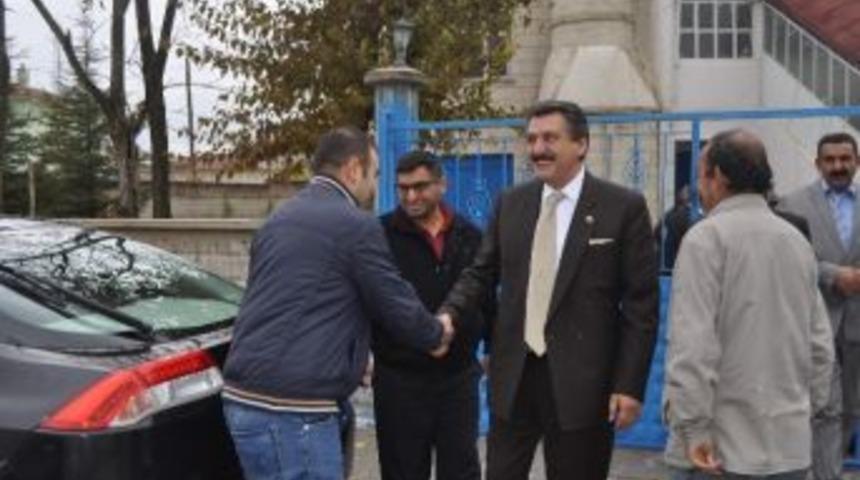 Başkan Kale Cuma Buluşmalarını S&uuml;rd&uuml;r&uuml;yor