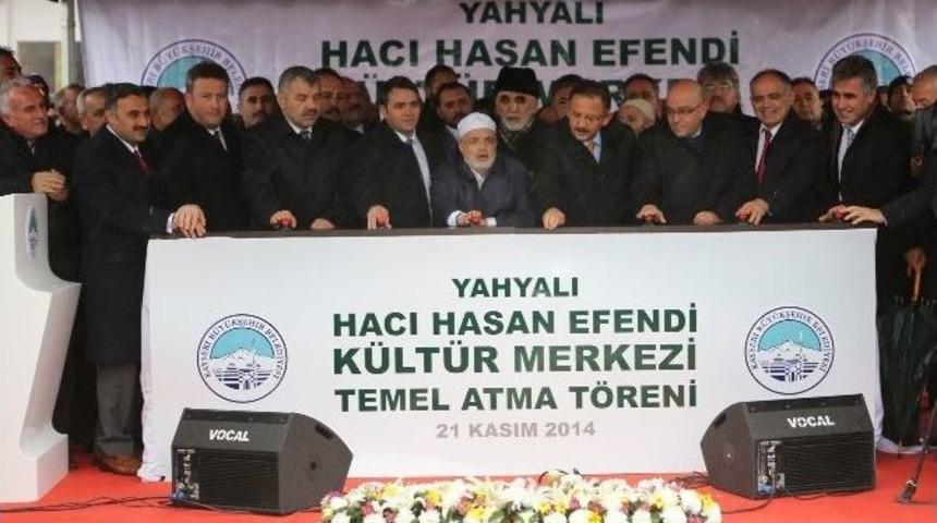 Yahyalı K&uuml;lt&uuml;r Merkezine İlk Har&ccedil; Kondu