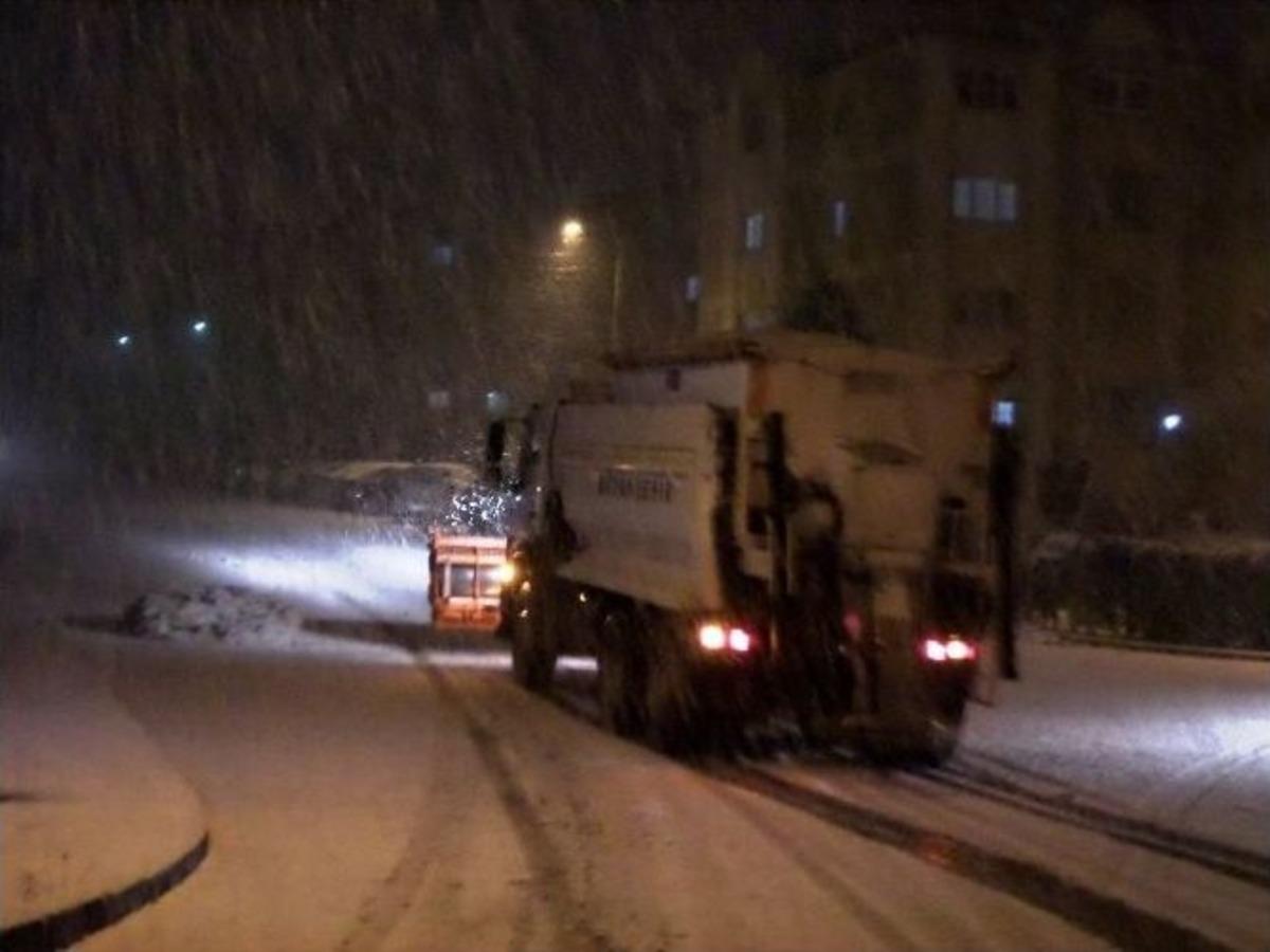 Sakarya&rsquo;da Kar Yağışı Tekrar Başladı