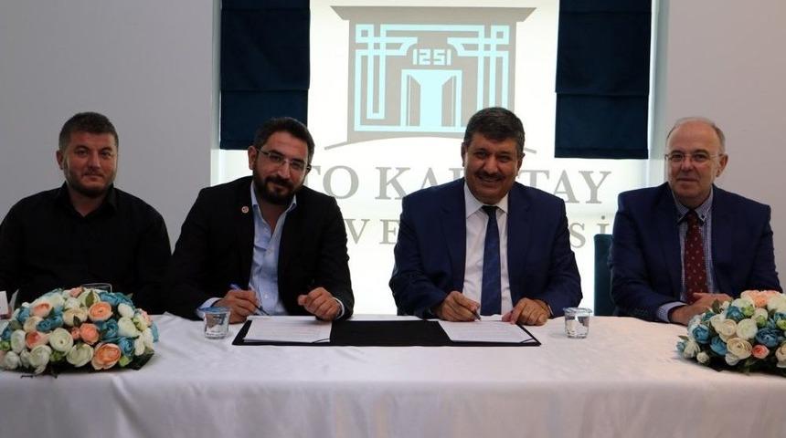 Kto Karatay &Uuml;niversitesi İle T&uuml;msiad Arasında Protokol İmzalandı