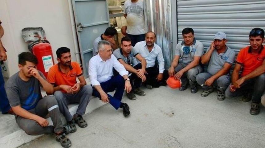 Mustafa Savaş Maden İş&ccedil;ileriyle Bir Araya Geldi