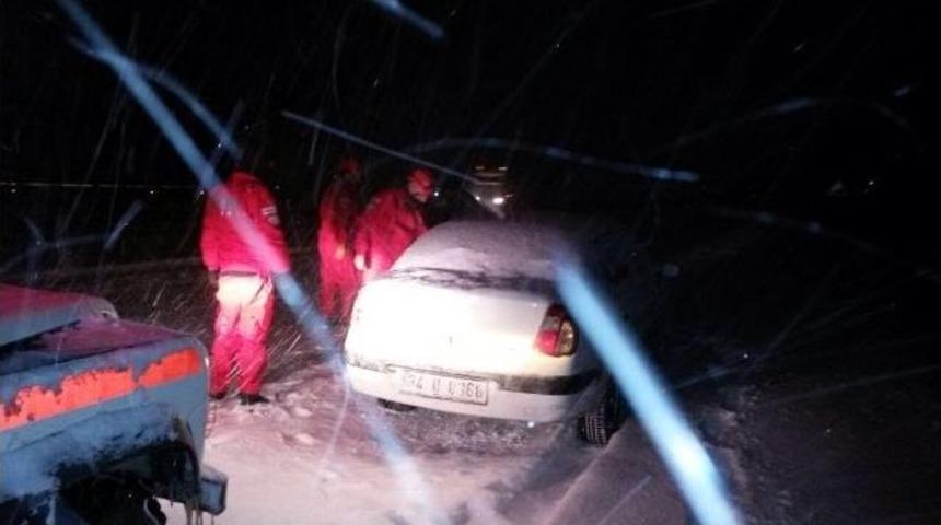 Afyonkarahisar&rsquo;da Ulaşıma Kar Engeli