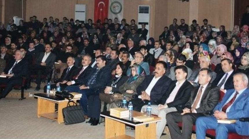 Iğdır&rsquo;da &ldquo;d&uuml;nden Bug&uuml;ne Mesnevi&rdquo; Konferansı