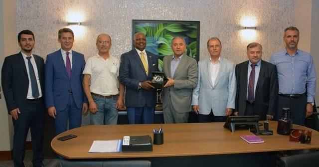 Ruanda B&uuml;y&uuml;kel&ccedil;isi&rsquo;nden Aosb&rsquo;ye Ziyaret 1