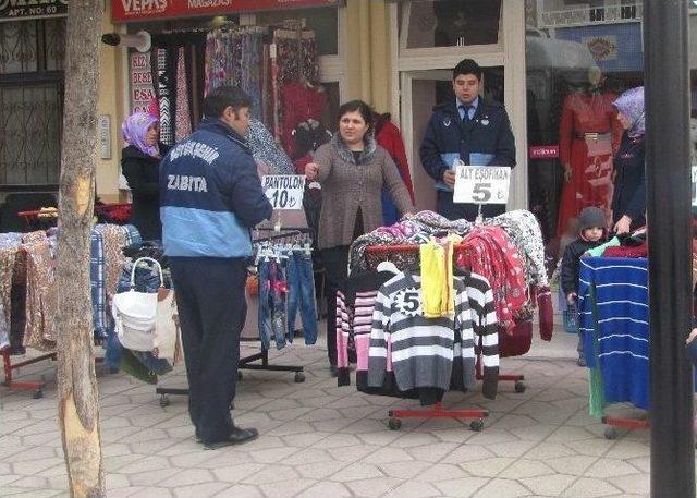 Vezirköprü’de 30 Esnafa İşgal Cezası