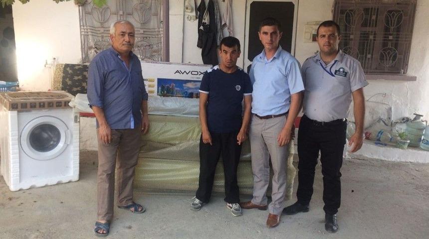 B&uuml;y&uuml;kşehir İki Aileye Daha Yardım Elini Uzattı