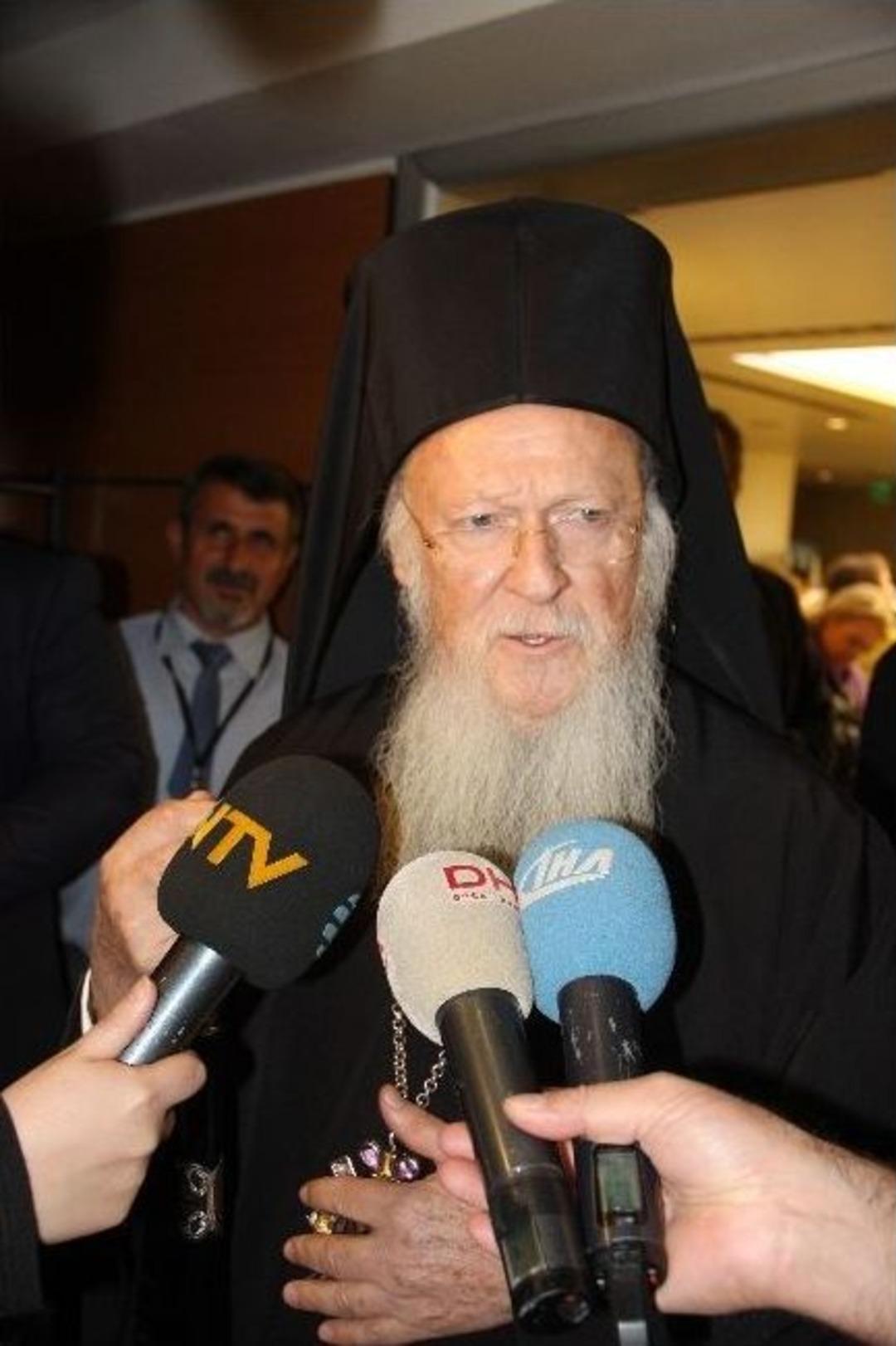 Patrik Bartholomeos: &ldquo;papa Hazretleri İle D&uuml;nya Barışı İ&ccedil;in M&uuml;şterek Gayret Sarf Ediyoruz&rdquo;