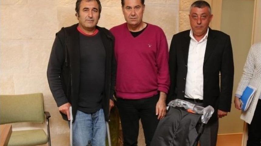 Bodrum Belediyesi, Bir Engelliye Ak&uuml;l&uuml; Ara&ccedil; Hediye Etti