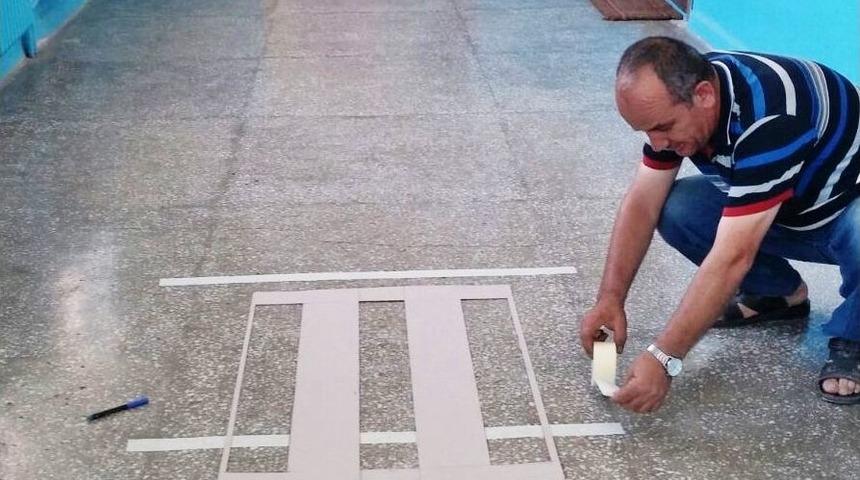 &Ouml;ğrenciler Trafik Kurallarını Okul Koridorunda &Ouml;ğrenecekler
