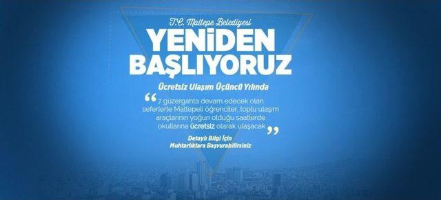 Maltepeli Öğrencilere Ücretsiz Servis 3