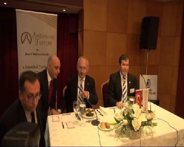 KILI&Ccedil;DAROĞLU, "TAKSİM TOPLANTILARI"NA KATILDI 1