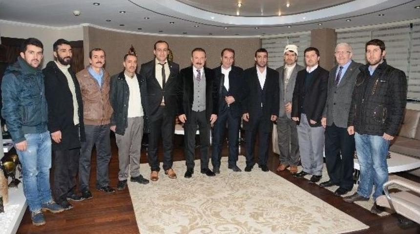 Başkan Doğan Misafirlerini Ağırlamaya Devam Ediyor