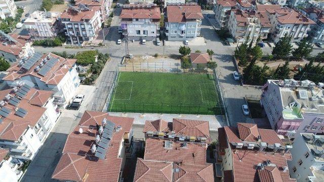 Manavgat Belediyesi&rsquo;nden Emek Ve Oymapınar&rsquo;a Yeni Spor Alanı 1