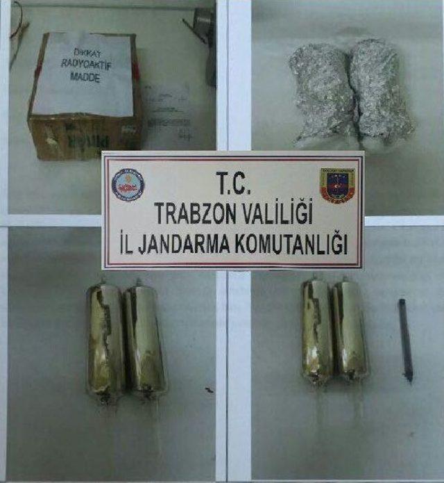 Trabzon'da 2 Kişi 600 Gram Sezyum Ile Yakalandı