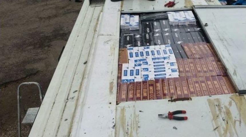 17 Bin 750 Paket Ka&ccedil;ak Sigara Ele Ge&ccedil;irildi