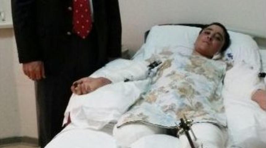 (&ouml;zel Haber) Koca Şiddeti Mağduru Anneye Yozgat Ak Parti Milletvekili Sahip &Ccedil;ıktı