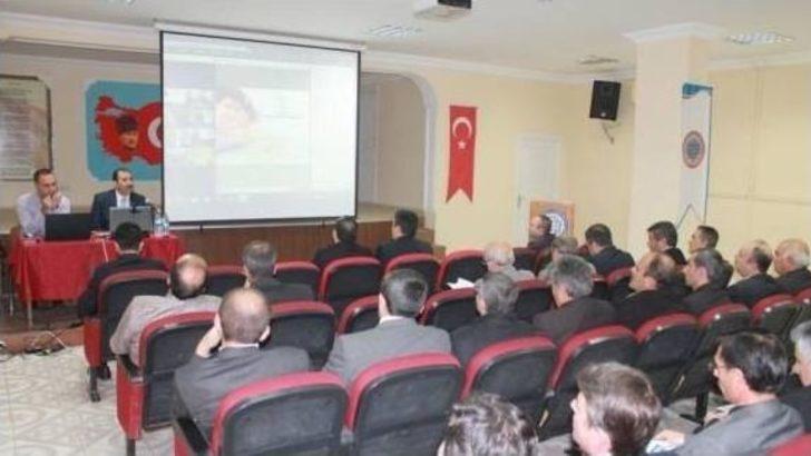 Erzincan’da Ortaöğretime Geçiş Sınavı Toplantısı Yapıldı