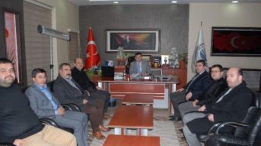 Başkan Sevim&rsquo;den, Başkan Kayacan&rsquo;a Ziyaret