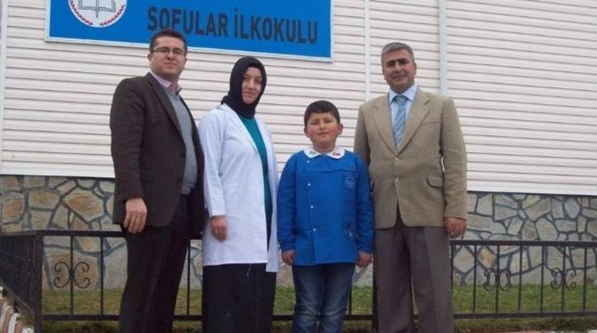 Resim Yarışması İl Birincisi Sofular İlkokulundan