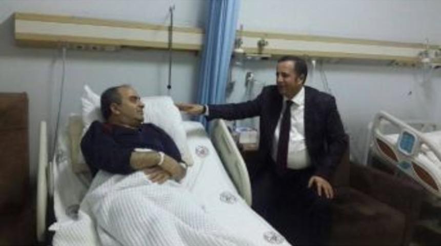 Başkan Toltar&rsquo;dan, G&uuml;ltekin&rsquo;e Ge&ccedil;miş Olsun Ziyareti