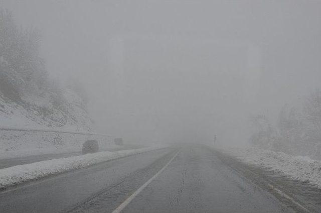 Zonguldak’ta Sis Etkili Oldu