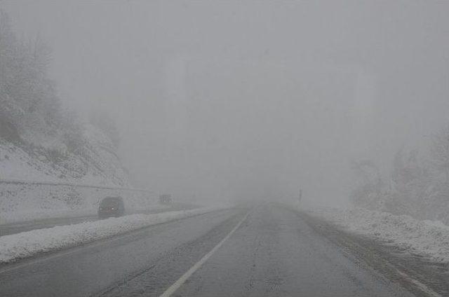 Zonguldak’ta Sis Etkili Oldu