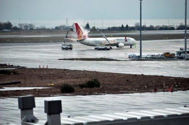 Uçaklara Buzlanmaya Karşı Önlem 1