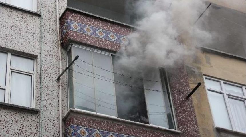 Sinop&rsquo;ta Ev Yangını