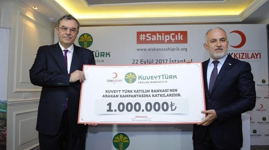 T&uuml;rk Kızılayı&rsquo;nın Arakan İ&ccedil;in Başlattığı Yardım Kampanyasına B&uuml;y&uuml;k Destek