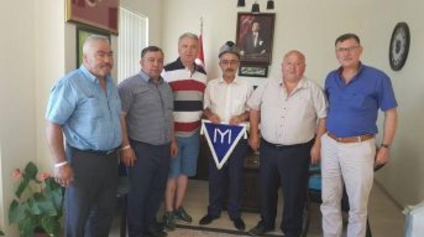 Başkan Duymuş&rsquo;tan Kaymakam Y&uuml;ksel&rsquo;e Ziyaret