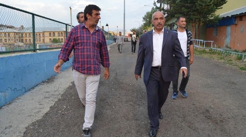 Milletvekili Ilıcalı, Devreye Girdi Kul&uuml;p Binaları Yenileniyor