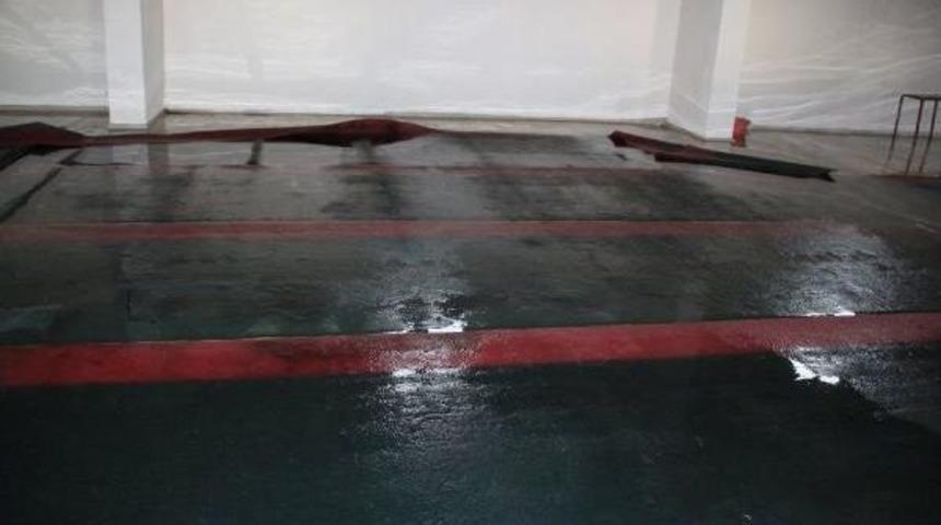 Adıyaman&rsquo;Da Camiyi Su Bastı