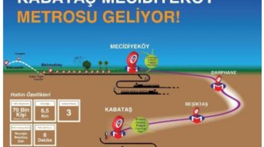 Kabataş-mecidiyek&ouml;y Metrosu Start Alıyor