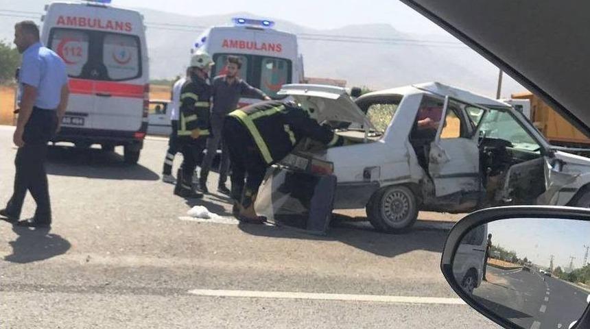 Malatya&rsquo;da Kaza: 4 Yaralı