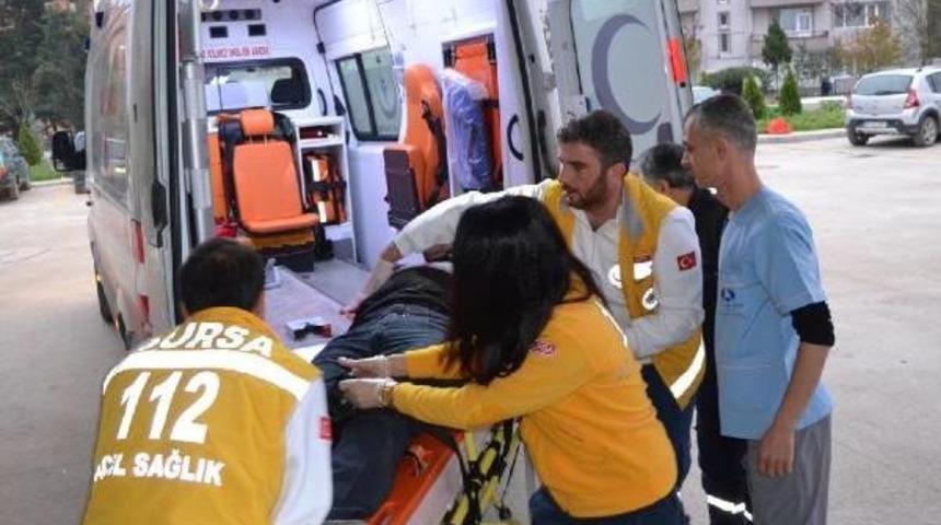 İNEG&Ouml;L'DE SİLAHLI SALDIRI: 1 YARALI