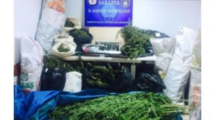 Sakarya&rsquo;da 39 Kilogram Esrar Maddesi Ele Ge&ccedil;irildi