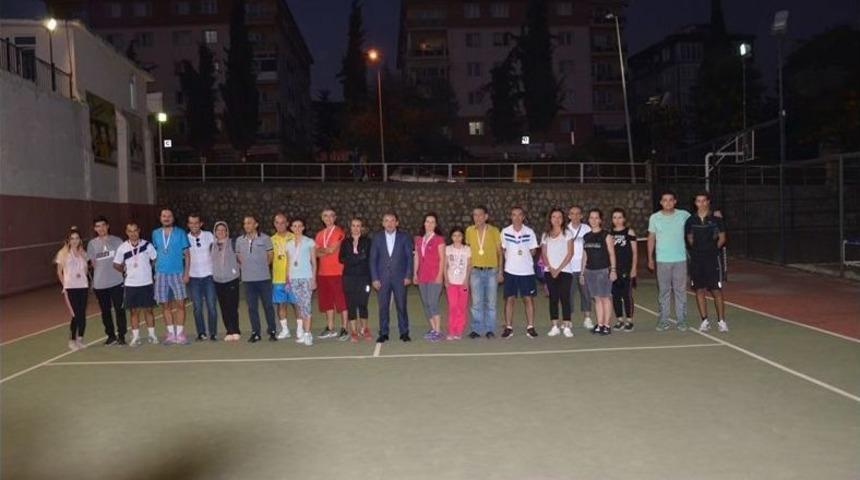 Bilecik&rsquo;te Veteran &Ccedil;iftler Tenis Turnuvası Yapıldı