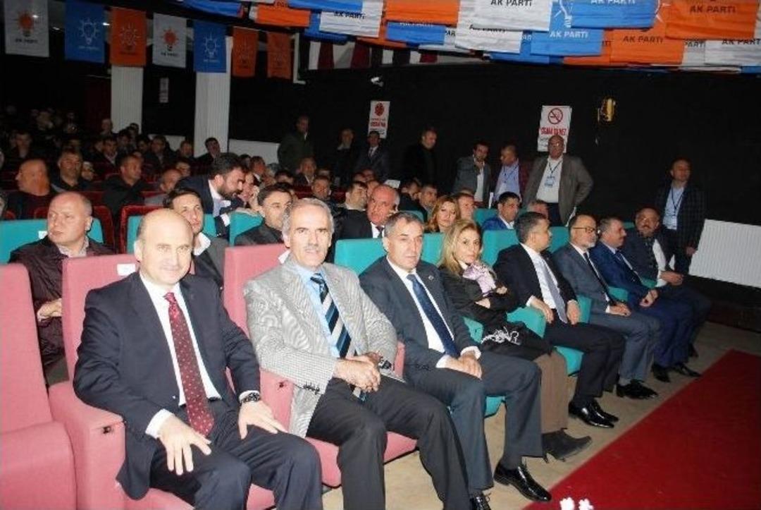 Mudanya Ak Parti Kongresinde Erdal Kaya G&uuml;ven Tazeledi