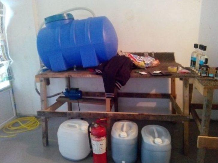 Yılbaşı İçin Sahte İçki Hazırlayan İmalathaneye Operasyon G4