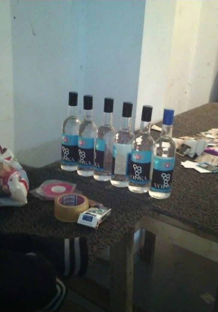 Yılbaşı İçin Sahte İçki Hazırlayan İmalathaneye Operasyon G5