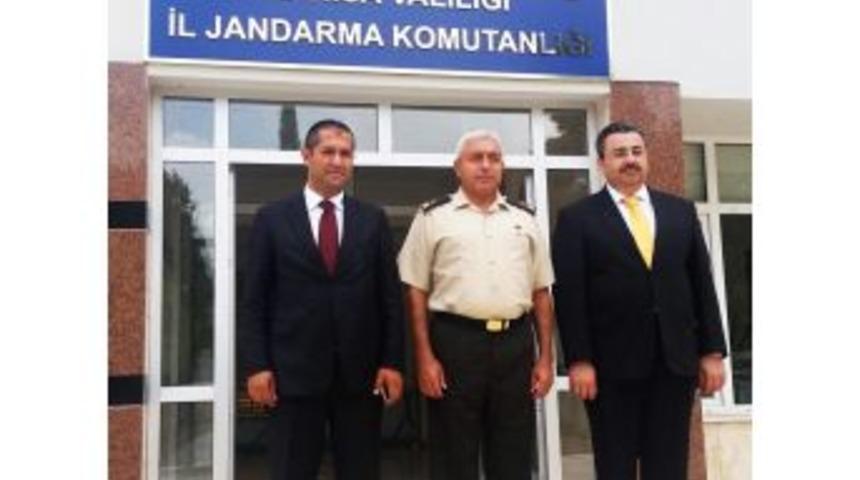 Tuğgeneral Can Misafirlerini Ağırladı