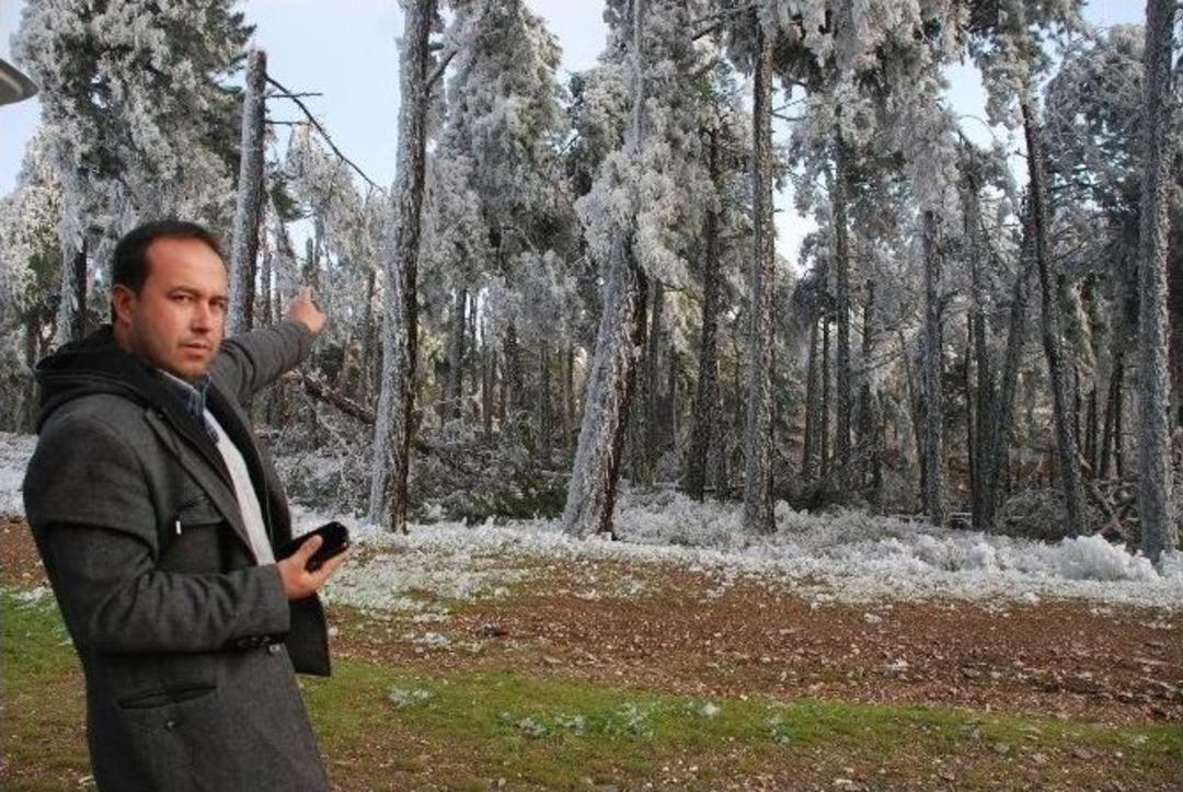 İzmir&rsquo;de &rsquo;&rsquo;sibirya&rsquo;&rsquo; Manzaraları