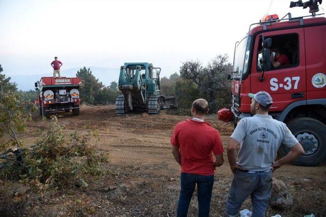 Eskişehir&rsquo;deki Orman Yangınında 45 Hektarlık Alan Zarar G&ouml;rd&uuml; 1