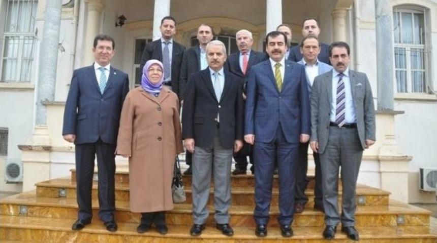 Ak Parti Aydın Milletvekilleri, Kuşadası Kaymakamı&rsquo;nı Ziyaret Etti