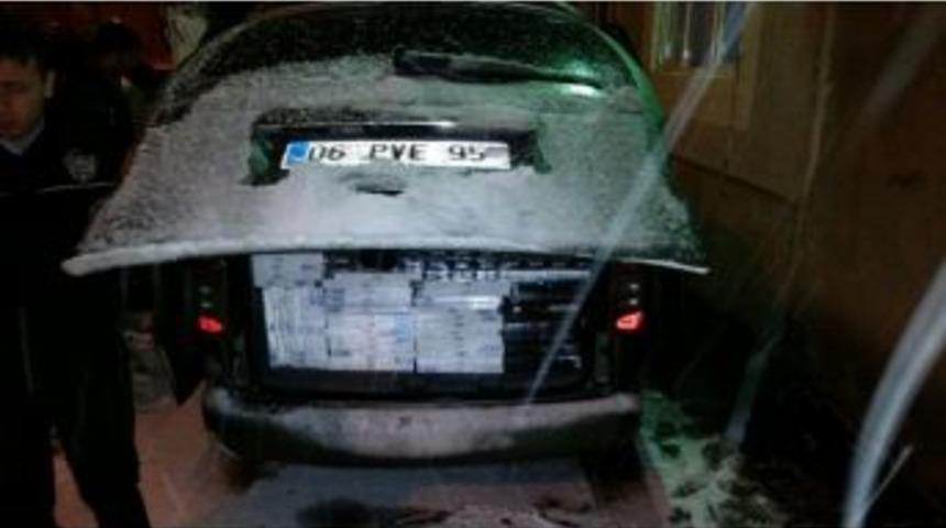 Pasinler&rsquo;de 15 Bin Paket Ka&ccedil;ak Sigara Ele Ge&ccedil;irildi