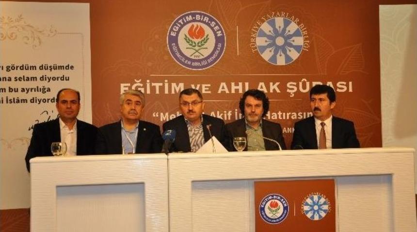 Eğitim Ve Ahlak Ş&ucirc;rası Sonu&ccedil; Bildirgesi A&ccedil;ıklandı