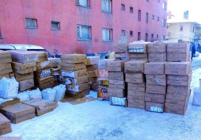 Hakkari’de 475 Bin 500 Paket Kaçak Sigara Ele Geçirildi